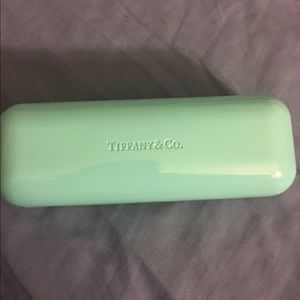 Authentic Tiffany & Co. glasses w/case & cloth