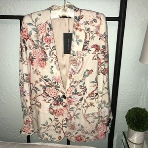 NWT Zara Floral Blazer
