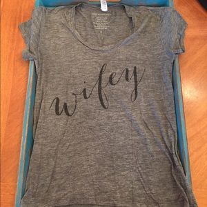 ily couture Wifey T-shirt