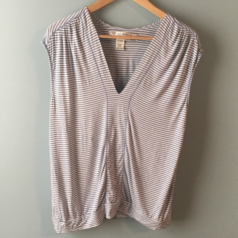 Max Studio Striped Top