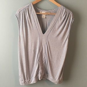 Max Studio Striped Top