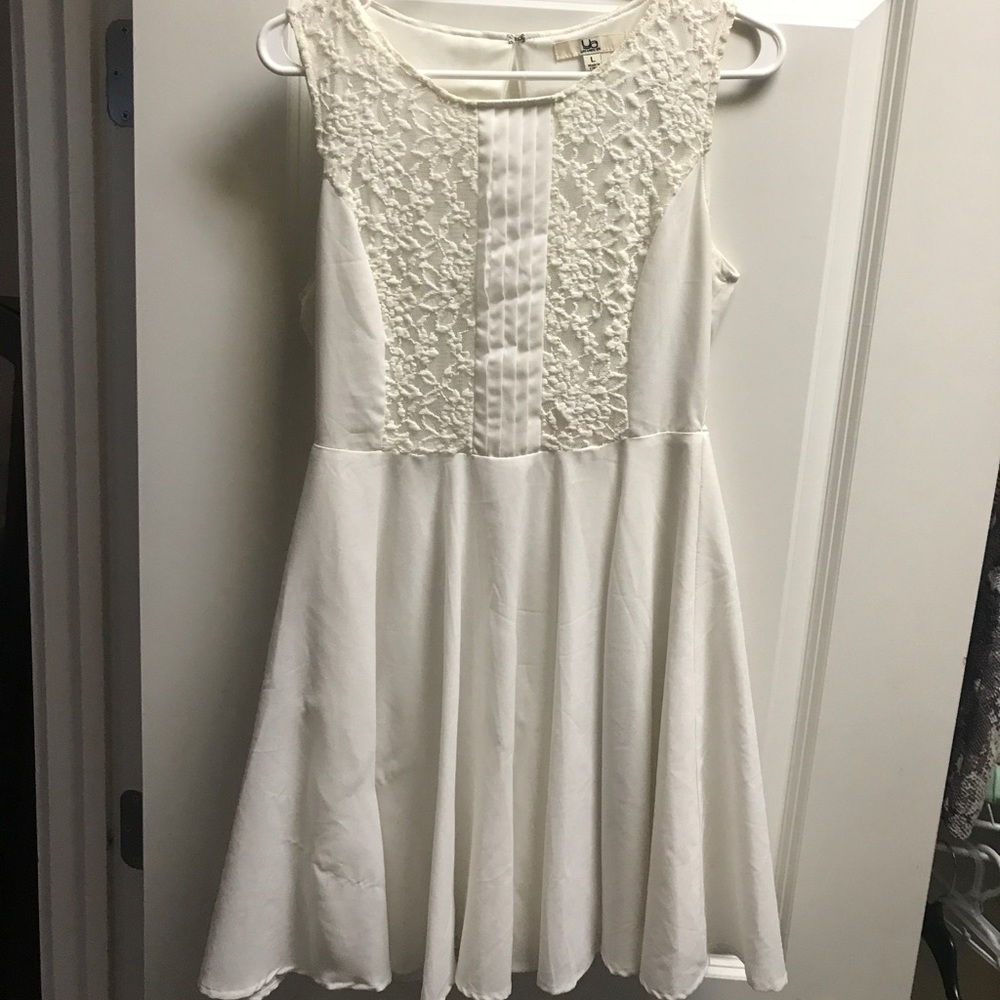 white dress