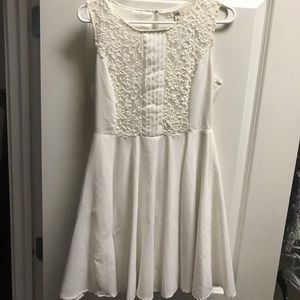 white dress