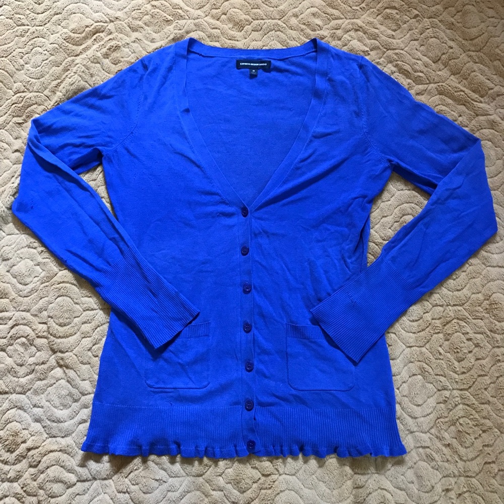 Blue Express cardigan