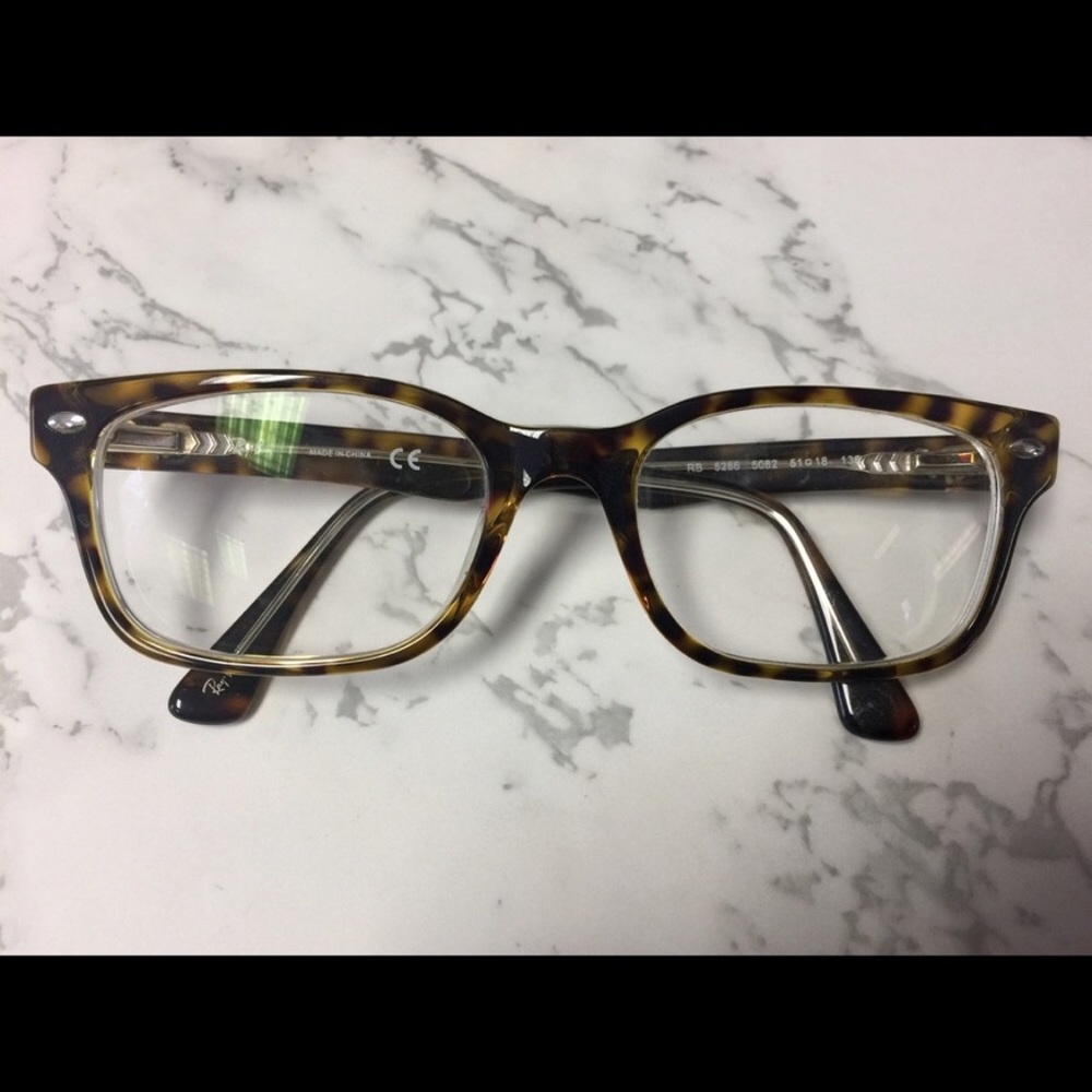 Ray-Ban Optics Eye Glasses Tortoise