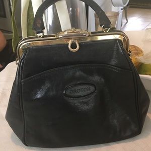 Vintage Black leather Oroton