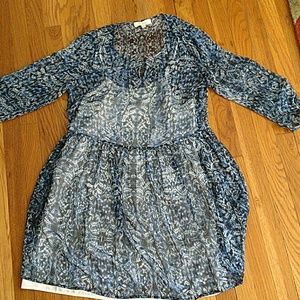 Vince camuto long sleeve dress