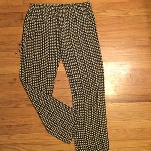 Isabel Marant drawstring waist wide leg pants.
