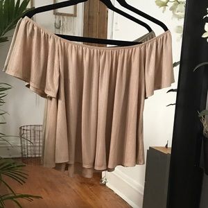 Off the shoulder top