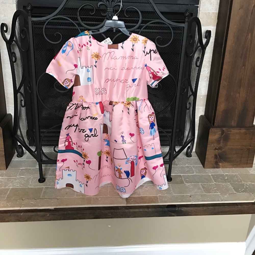 Kids doodle dress