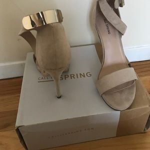 Size 10 Nude High Heels