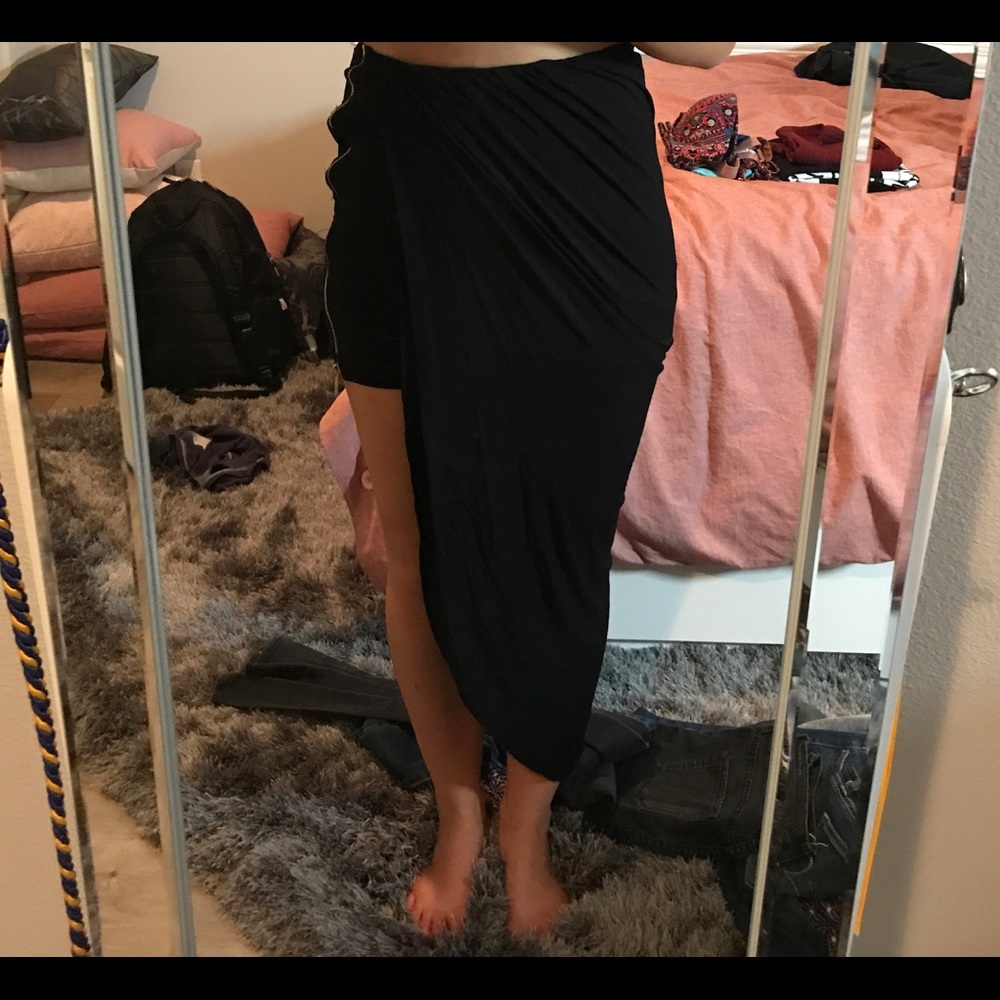 Maxi Asymmetrical Skirt