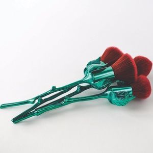 SOLD! Storybook rose brushes + BONUS brush bundle!