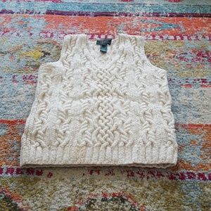 Preppy RL lambswool vest!!