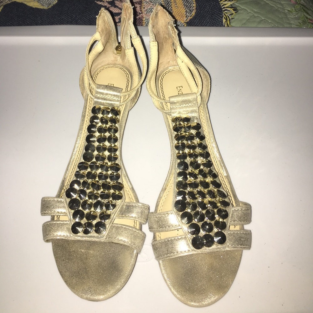 Enzo angiolini embellished sandals