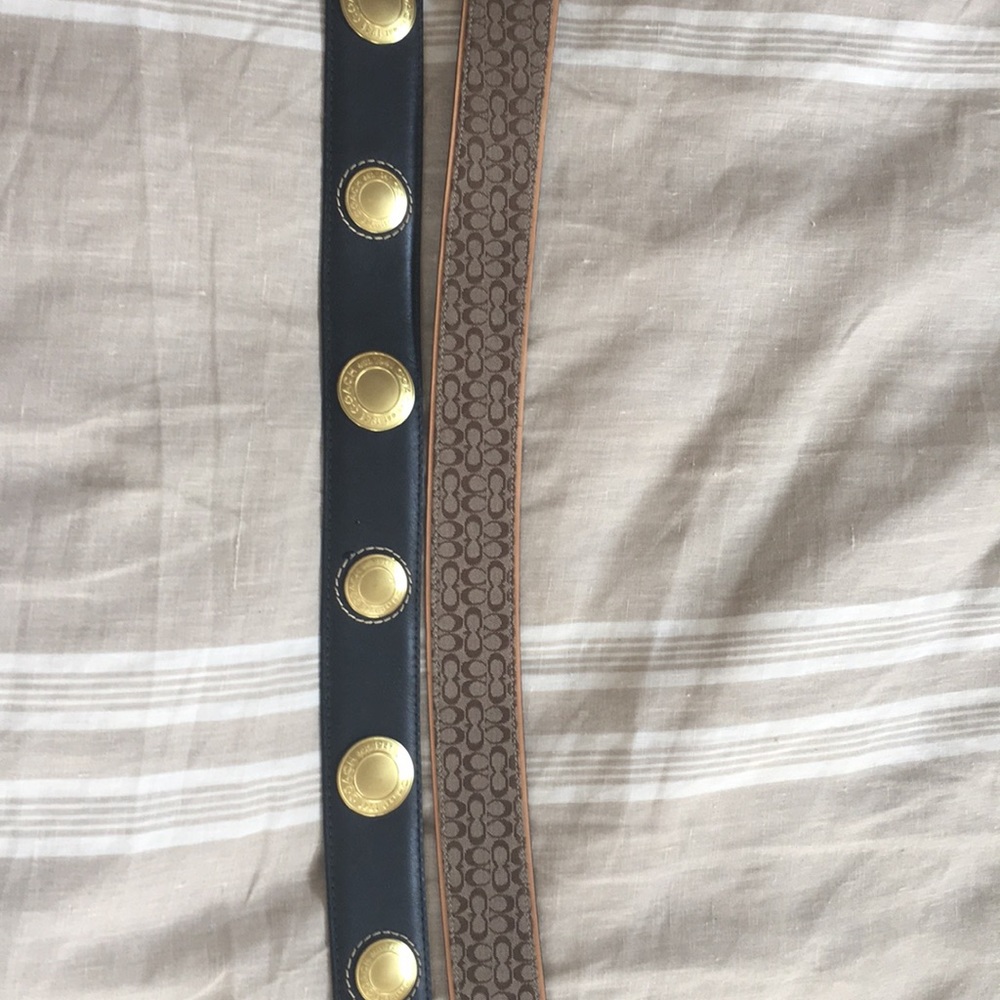Coach belts