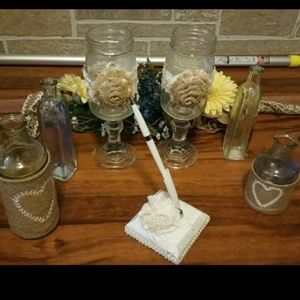 Wedding decor rustic