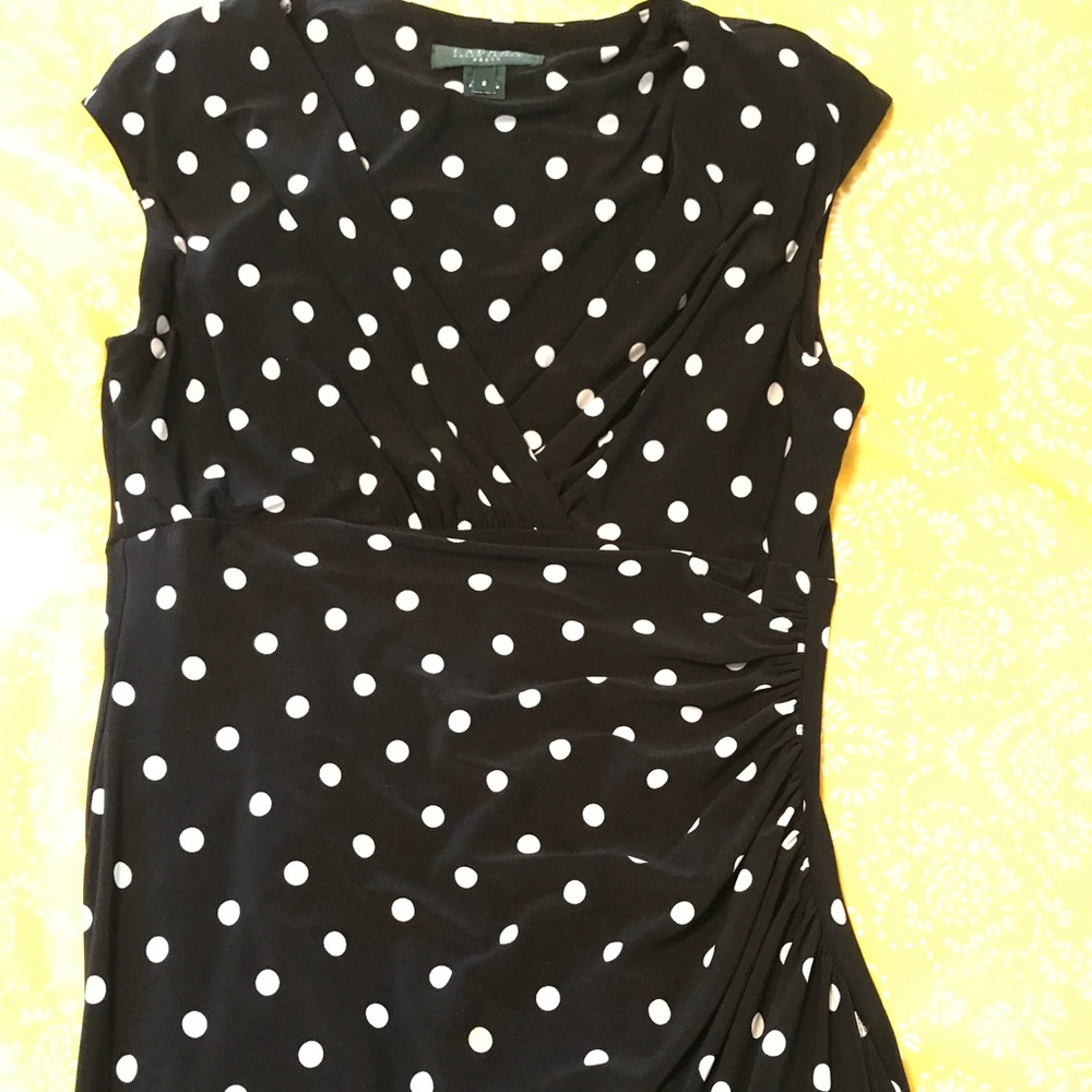 Ralph Lauren polka dot dress