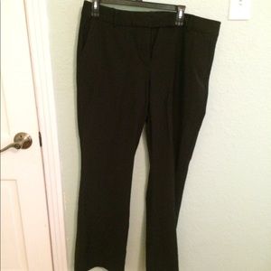 Talbots Black Wide Leg Pants