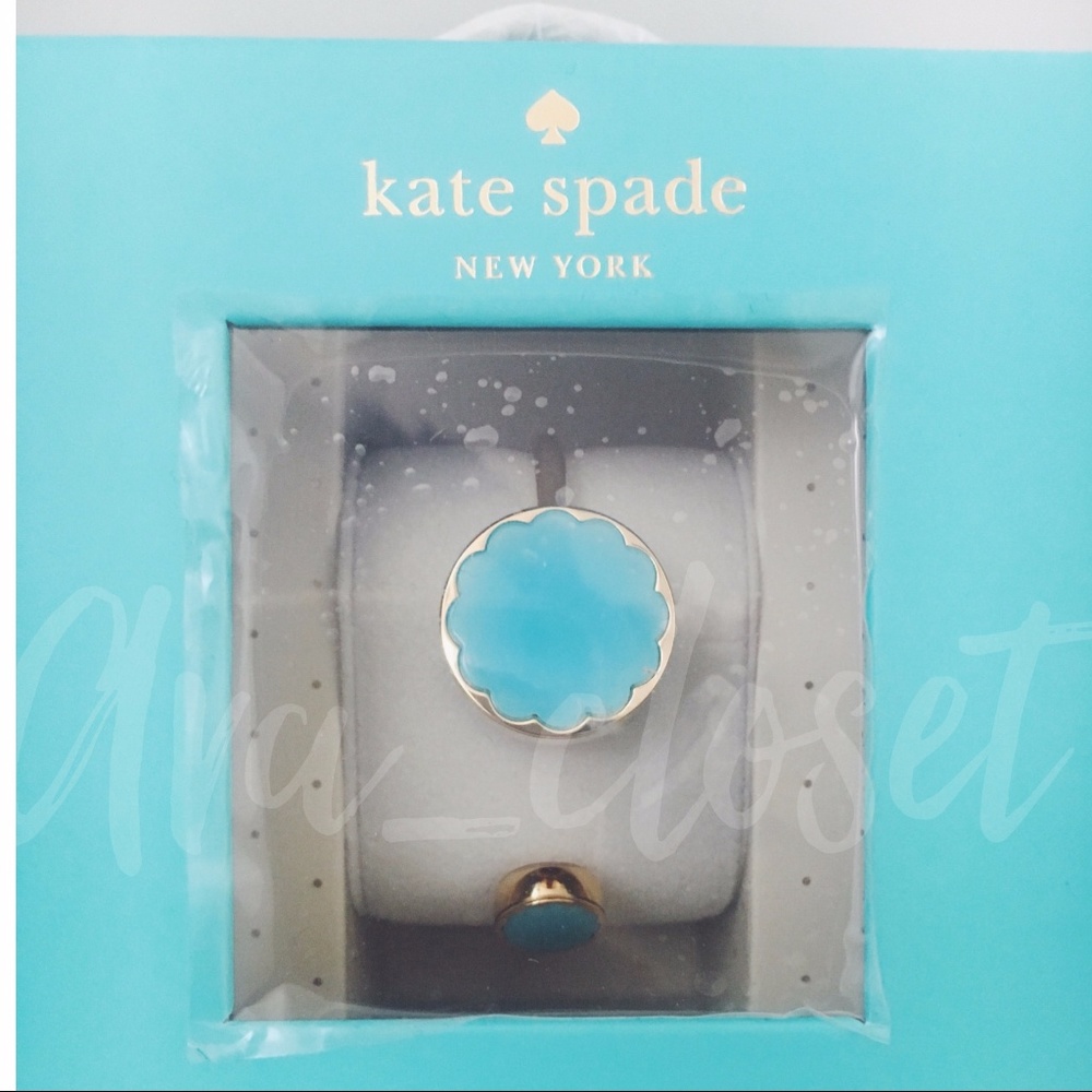 *SALE kate spade tracker scallop gold-tone bangle