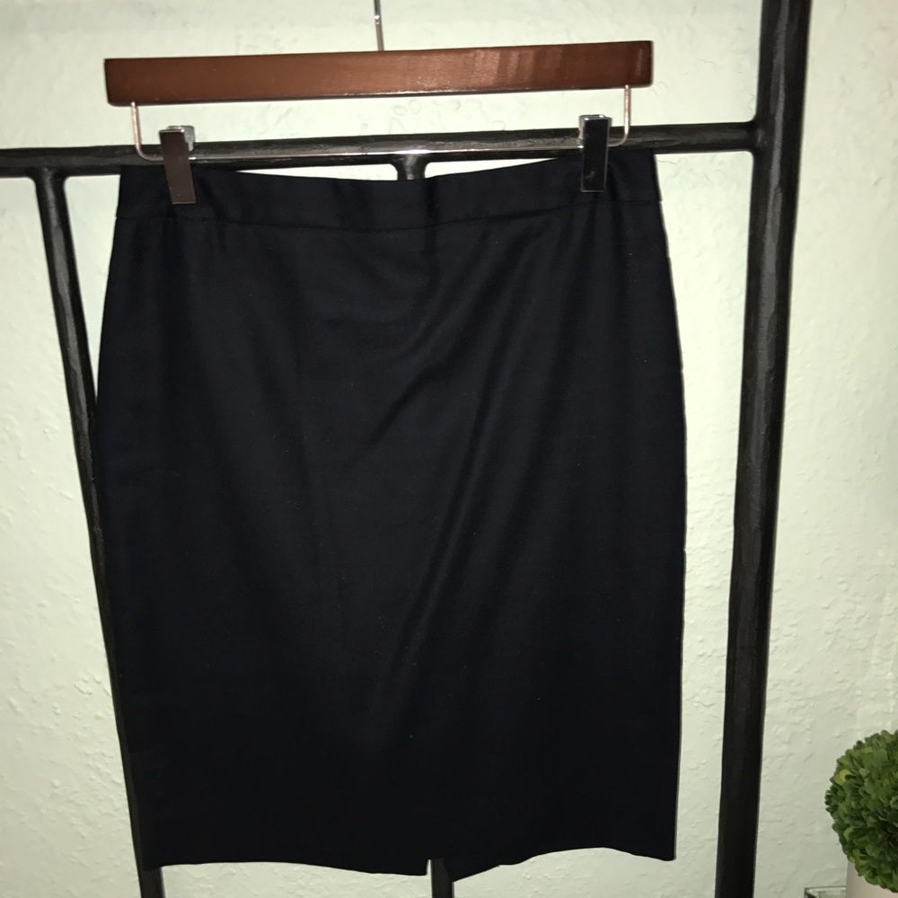 JCrew Navy Pencil Skirt