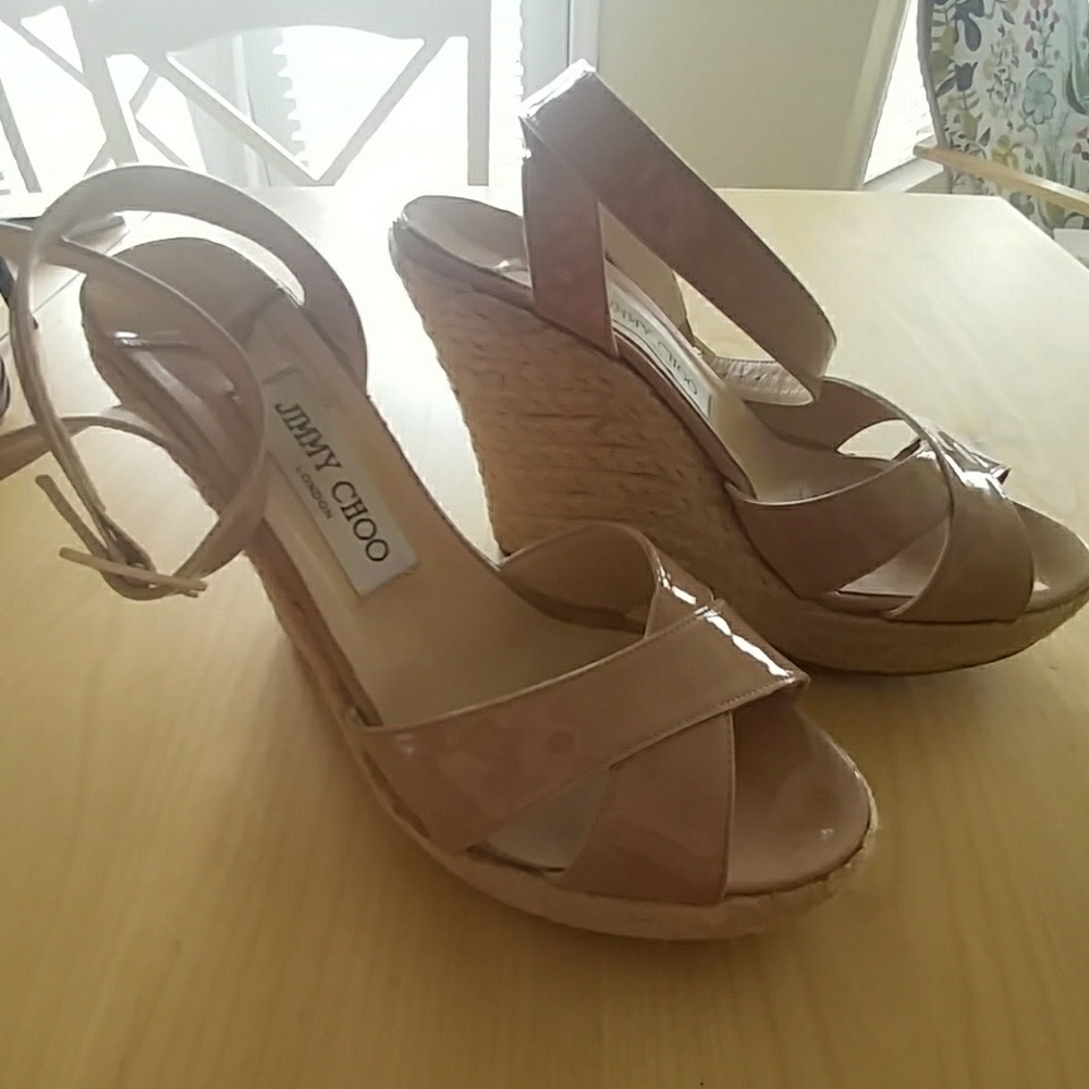 Jimmy Choo espadrille wedges