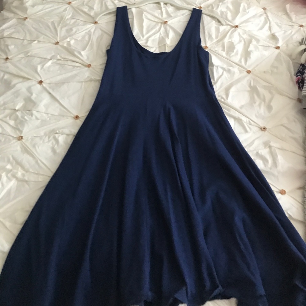 Blue dress