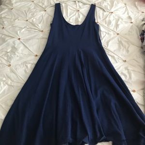 Blue dress