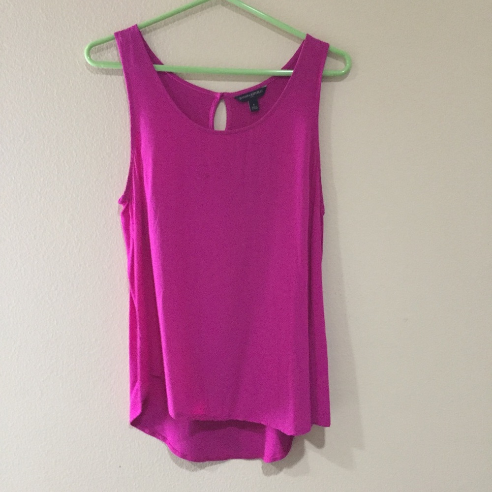 BANANA REPUBLIC | Hot pink tank top