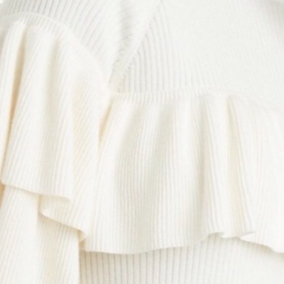 Vineyard Vines Ribbed Ruffle Sweater - Picture 4 of 6