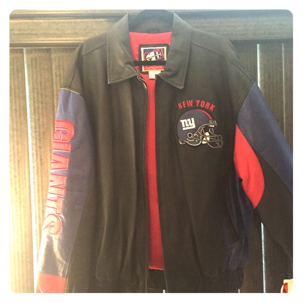 New York football Giants leather jacket