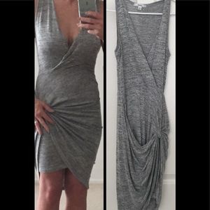 Gray summer dress