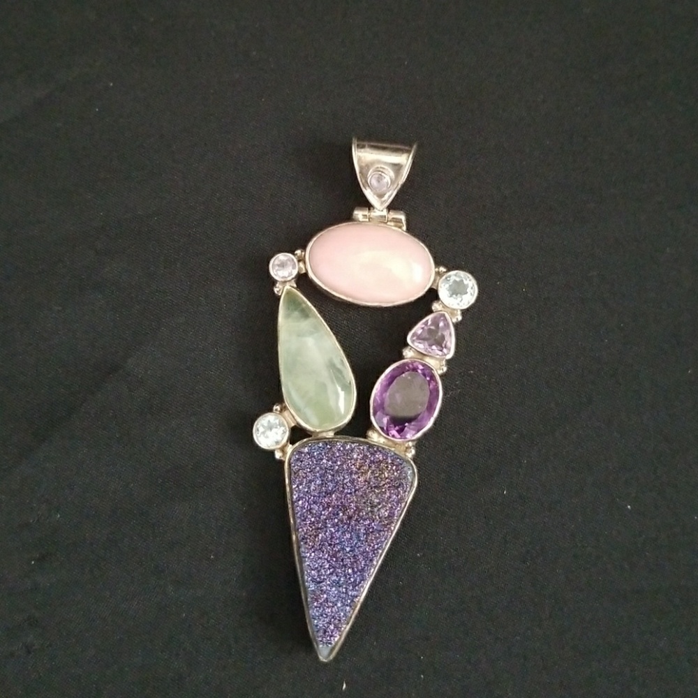 Druzy Pendant