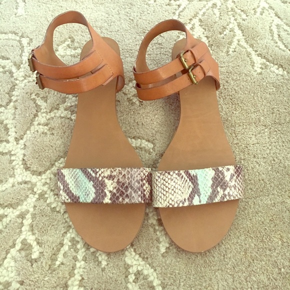 dolce vita snakeskin sandals