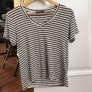 Brandy Melville Stripe Tee