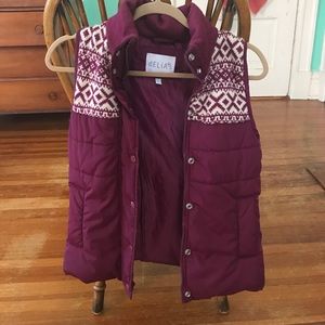 Magenta Winter Vest
