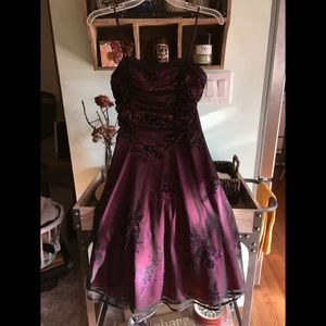 Purple dress