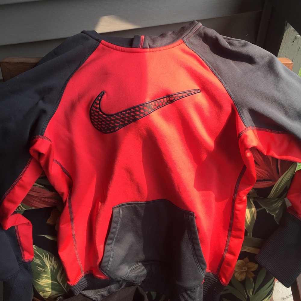 Bright Red Nike Hoodie!! ⁉️