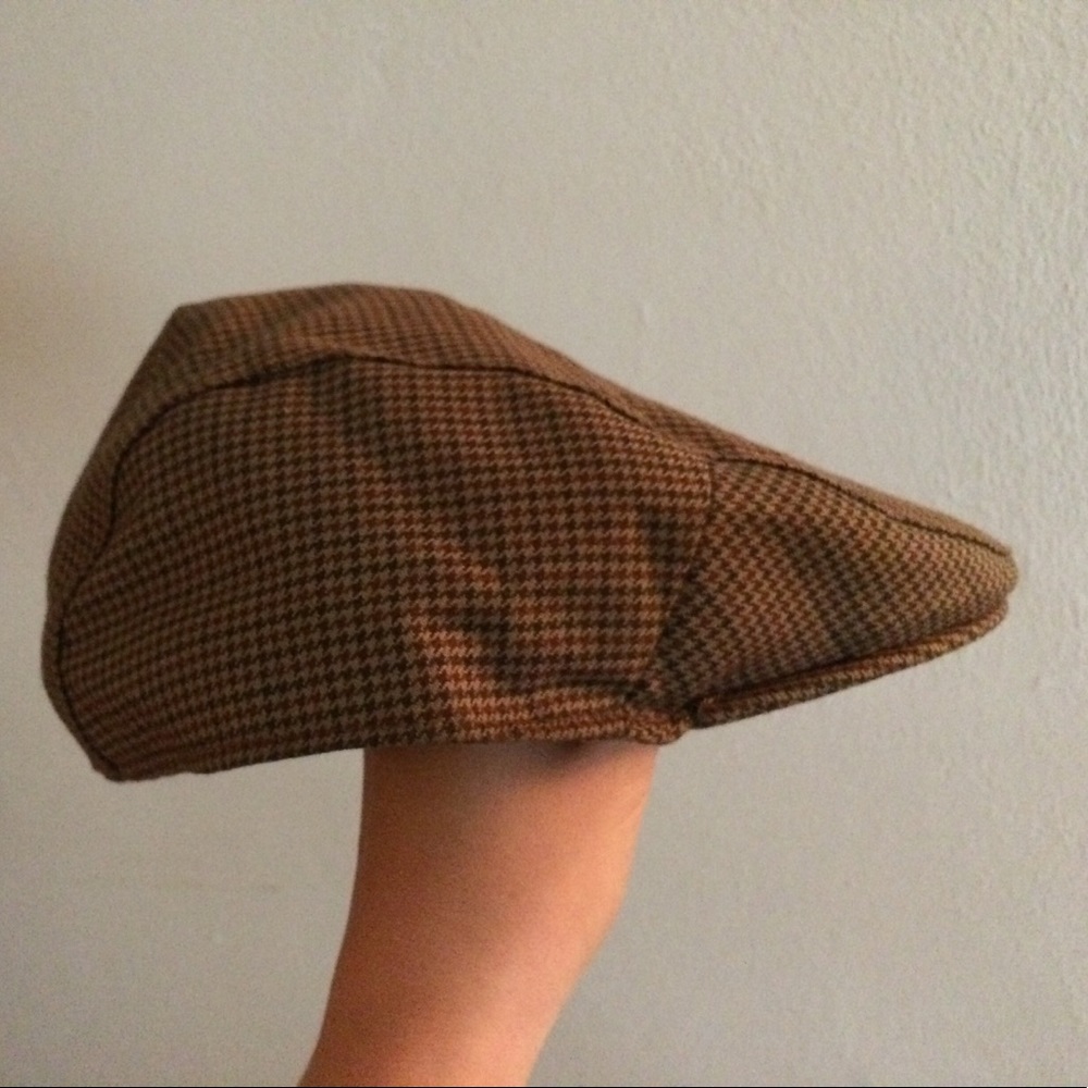 Tweed flat hat/ Newsboy cap