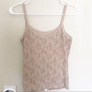Authentic vintage Oscar de la Renta lace cami