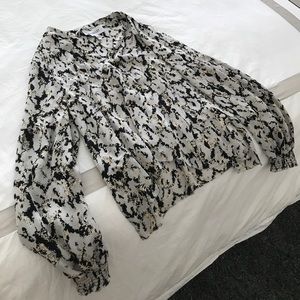 DEREK LAM long sleeve silk shirt