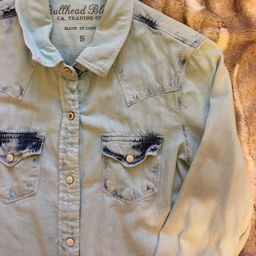 PacSun (Bullhead Black) Vintage Jean Button Down