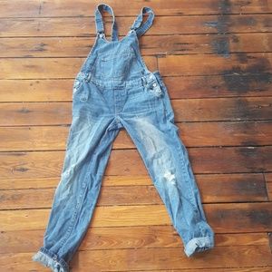 Zara  jean overalls