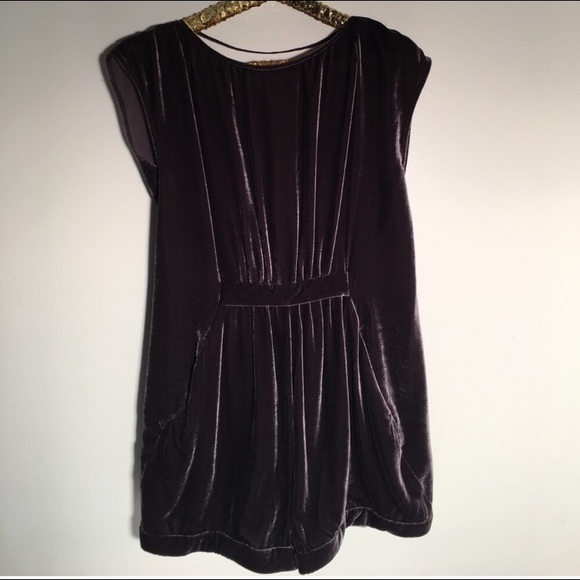 BCBG velvet romper - Picture 4 of 4