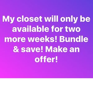 Bundle & save! Make an offer!
