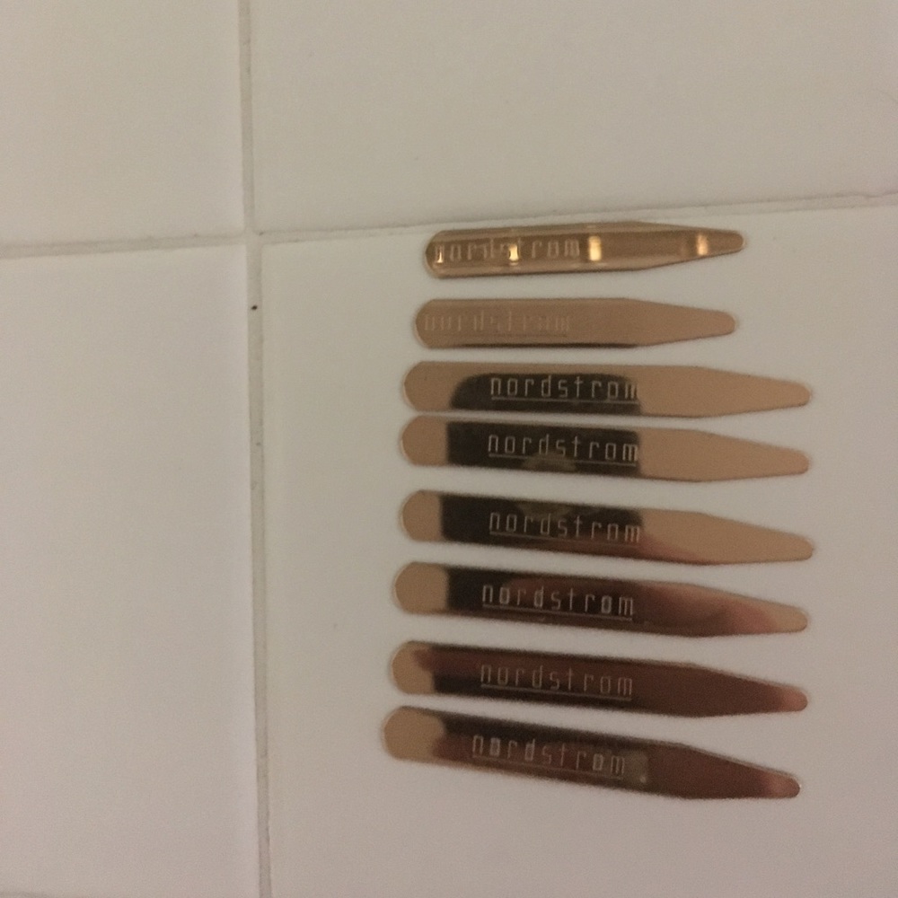 Nordstrom collar stays.