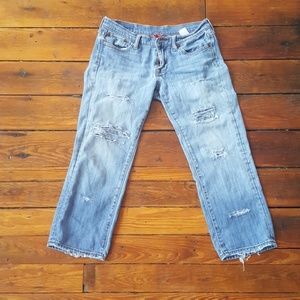 Lucky brand cropped jean