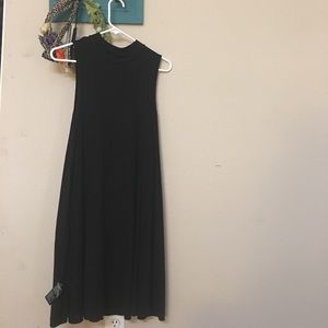 High neck flowy dress