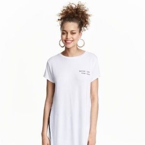 "Better Late Than Never" White T-shirt