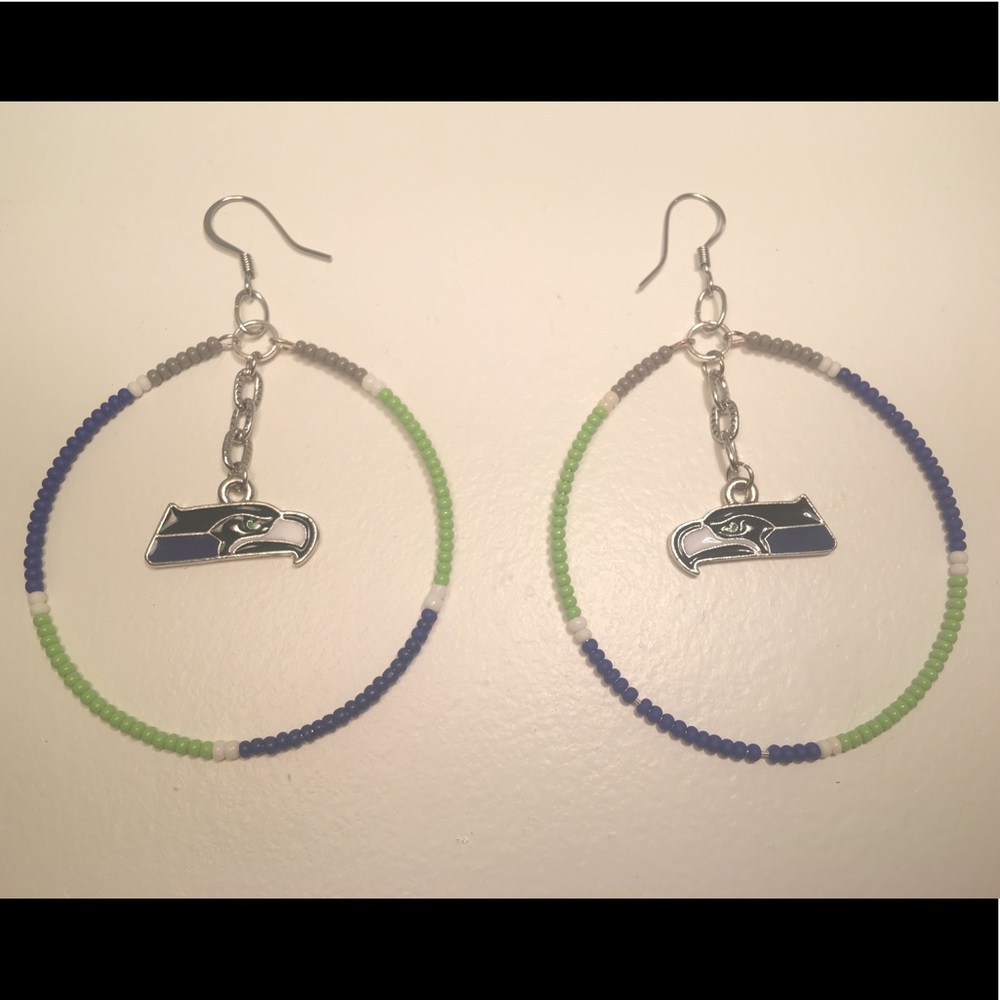 Seahawks Fan Earrings!